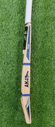 Willow master AK47 Hard Tennis Triple Blade Kashmir Willow Cricket Bat For 15+ Yrs