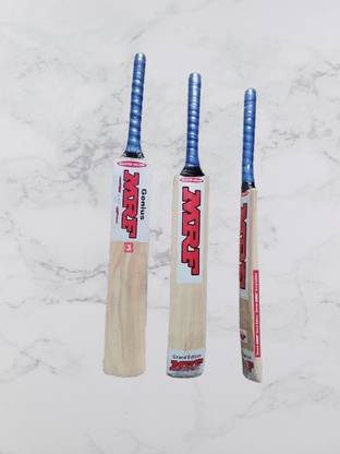 MRF size-03 suitable for 3 years to 8 years boys and girls mr-01 Poplar Willow Cricket  Bat For 4 - 5 Yrs