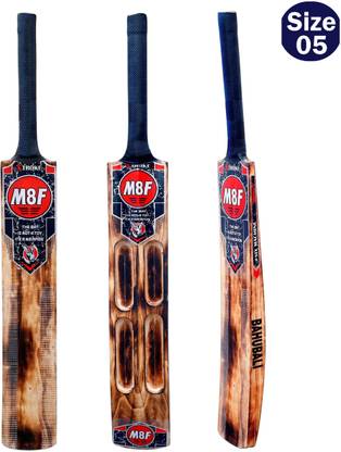 XTROKE M8F Burn Edition Scoop Design Hard Hitting Lightweight Power Performance Poplar Willow Cricket Bat For 11 - 13 Yrs