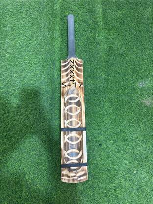 zxxxt Malhar Burn AK-47 Edition Double Blade Hard Tennis Bat S17 Kashmir Willow Cricket  Bat For 15+ Yrs