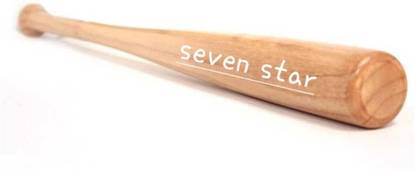 HouseOfCommon RJSM-9-Heavy Duty Natural Wood Baseball Bat unisex baseball {natural wood} Willow Baseball  Bat For 15+ Yrs