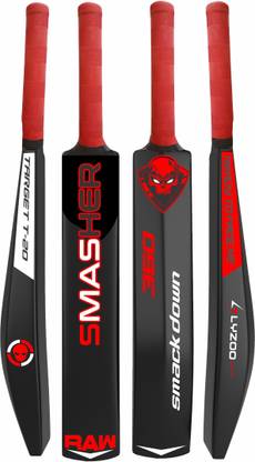 Lyzoo Smasher Hard PVC Plastic Cricket Bat Full Size Heavy duty slog bat hammer shot PVC/Plastic Cricket  Bat For 15+ Yrs