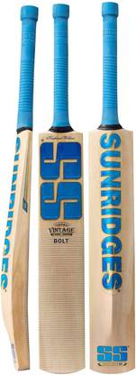 SS Vintage Bolt Kashmir Willow Cricket  Bat For 15+ Yrs