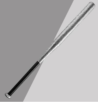 rajshree enterprises meerut R.J ENTERPRISESs star Heavy Duty Natural Wood Baseball Bat baseball {silver} Willow Baseball  Bat For 15+ Yrs