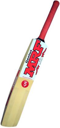 GMRFCB GENIUS POPULAR WILLOW CRICKET BAT Poplar Willow Cricket  Bat For 6 - 7 Yrs
