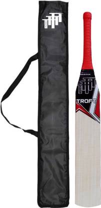 TrofT V-Shaped Kashmir Willow Cricket  Bat For 15+ Yrs