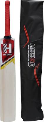 Heega Warrior Pre Knocked (8000 Knocks) Size 5 English Willow Cricket  Bat For 10 - 12 Yrs