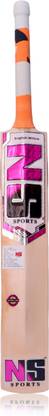 NS Sports 3D Bat Sticker English Willow Bat for Professional ( Multicolor) Bat Sticker