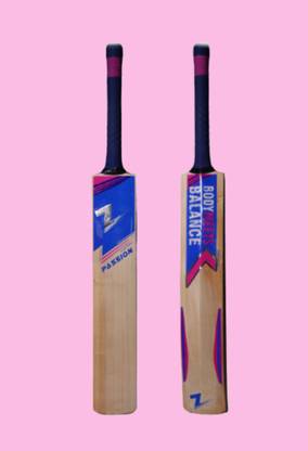 z-bat Passion Cricket Bat Designed For Season Ball & Round Handle - Grade 3, SH English Willow Cricket  Bat For 15+ Yrs