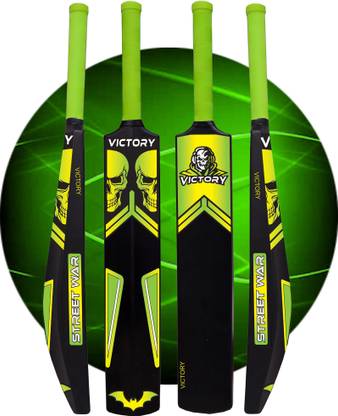VICTORY Plastic bat full size ,Hard, Unique PVC/Plastic Cricket  Bat For 15+ Yrs