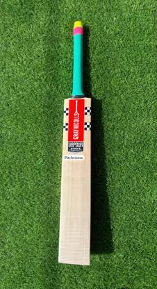 pitchvision Grey Nicolls finest hand crafted English Willow Cricket  Bat For 15+ Yrs