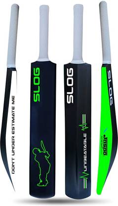Jaspo Slog Heavy Duty (34 X 4.5 inches) ,Full Size Premium PVC/Plastic Cricket  Bat For 15+ Yrs