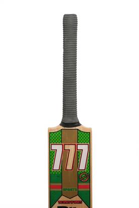 Cricketers 777 Double Blade Hard/Soft Tennis Kashmir Willow Cricket  Bat For 15+ Yrs