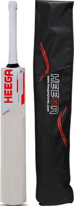 Heega Sports Hitter Edition Kashmir Willow Cricket  Bat For 15+ Yrs
