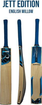 LR Sports Grade 1 :LR English Cricket Bat - Jett Edition Blue (Leather Bat) English Willow Cricket  Bat For 15+ Yrs