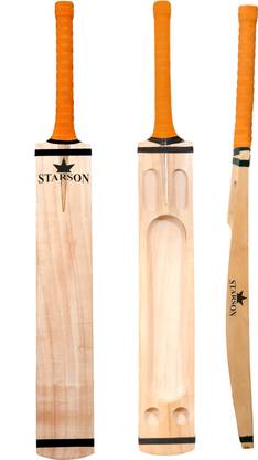 Starson HARD TENNI BAT GRADE-A WEIGHT-1050,50mm Willow Softball  Bat For 15+ Yrs