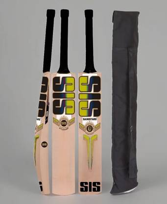 Goldmine Black children bat with cover Poplar Willow Cricket  Bat For 15+ Yrs