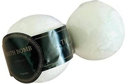 Therapia Vanilla Aromatherapy Bath Bomb – Relaxing Spa Soak for Stress Relief & Soft Skin