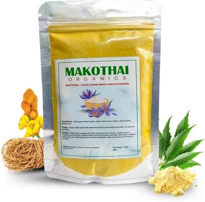 M Organics Makothai Organics Bath Powder for Adults & Babies