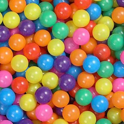 MINIBEEZ BABY BALLS 48 balls (4cm) ,,Multicolour,bath balls,baby balls,,BPA free,