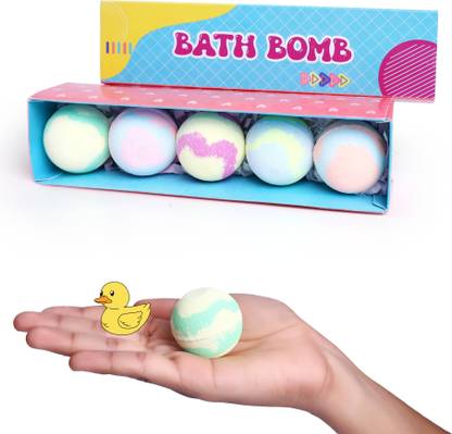 Home Boutique Natural Relaxing Bath Bombs in Each Duckling