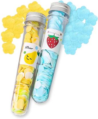 Jai Jalaram 2 Tube Bottles of Disposable Hand Wash Cleaning Paper Soap