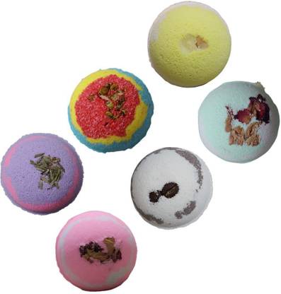 Lá Náturál Assorted Bath Bombs (Pack of 6)