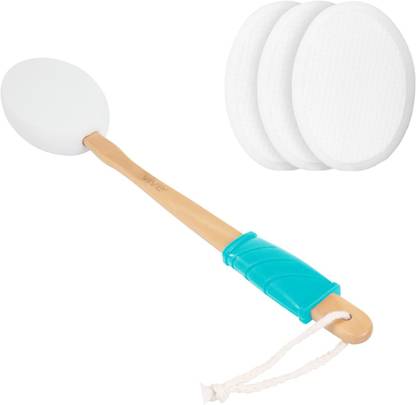 VIVE Back Lotion Applicator Long Handle w/Pads Easy Self Application Shower & Lotion