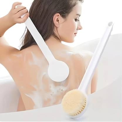 KVVTRADES Shower Bath Brush with Long Handle