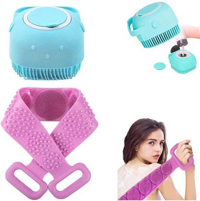 crockdile Silicone Shower Scrubber Powerhouse combo: Unleash the Potential
