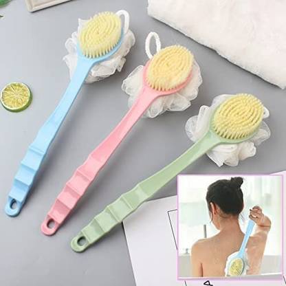 KESHAVART 2 In 1 Body Brush & Back Brush