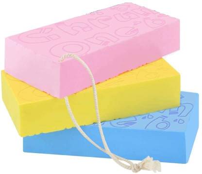 MK Life Soft Exfoliating Sponge Shower Brush Body Sponge for Shower Dead Skin Remover