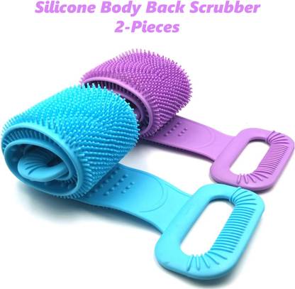 Lvnshikha Enterprises Body Back Scrubber, Double Side Bathing Brush, Skin Deep Cleaning Massage