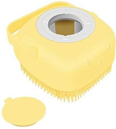 Manav Silicone Soft Bath Body Brush with Shampoo Dispenser 1.462