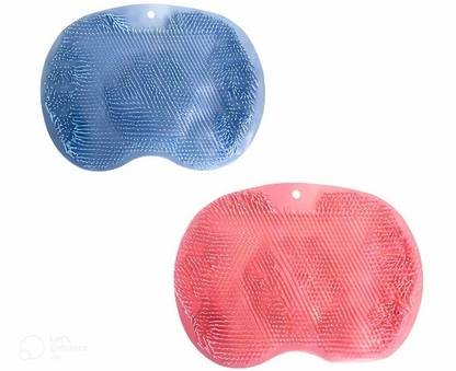 MOHIT Foot Cleaning Scrubber for Shower Foot Mat with Non Slip Cups Bathroom Massager