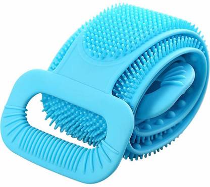 Ruhi Pro Silicone Bath Brush Shampoo dispenser, Deep Clean, Gentle Massage(MULTICOLOUR)