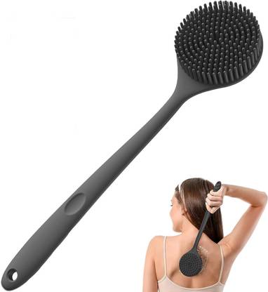 Padchaaya Back Scrubber for Shower Bath Body Brush with Long Handle Double Sided Brush