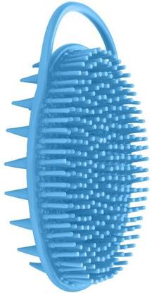 Fangxia Premium 2‑Sided Soft Silicone Body & Scalp Scrubber Deep‑Clean Exfoliating Brush