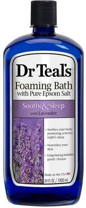 Dr Teal's Pure Epsom Salt Soothe & Sleep Lavender Foaming Bath