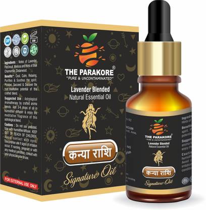 The Parakore Kanya Rashi (Virgo Zodiac) [Lavender Blended Natural Essential Oil]