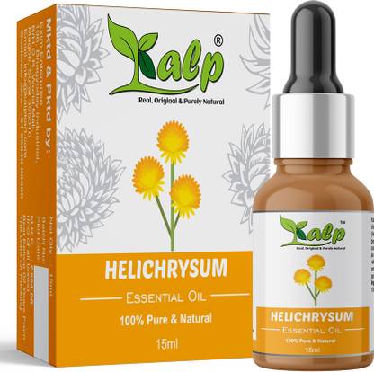 कल्प हेलिक्रिसम (इमॉर्टेल) अरोमाथेरेपी, स्ट्रेच मार्क्स, स्कार्स, क्लियर ब्रीदिंग और बर्न्स के लिए एसेंशियल ऑइल प्योर अनडिल्यूटेड थेरेप्यूटिक ग्रेड