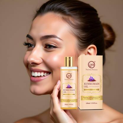 Nuerma Science Kumkumadi Oil for Radiant Glow Youthful Skin and Whitening Care