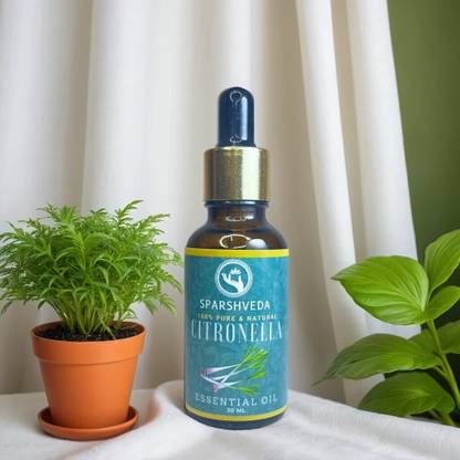 Sparshveda Citronella Essential Oil,100% Pure and Natural