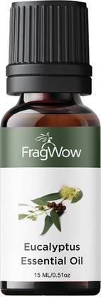 FragWow Eucalyptus oil (Nilgiri oil) for sinus, cold, cough, hair, mehendi