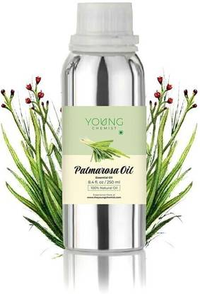 Young Chemist 100% Pure, Natural and Steam Distilled Palmarosa Essential Oil | 250 ml