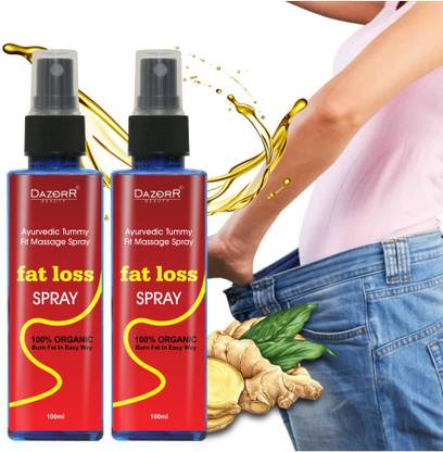 Dazorr Tummy Drainage Fat Loss Ginger Slimming Spray Body Firming Weight Loss Spray