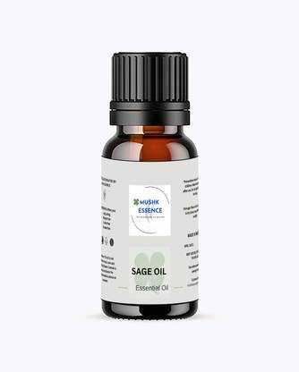 MUSHK ESSENCE Sage Oil for Aromatherapy, Candle, Soap, Diffusers & Home Care