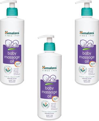 HIMALAYA BABY MASSAGE OIL 500ml ( Pack of 3 )