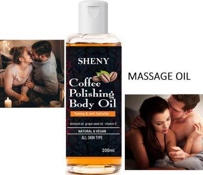 SHENY Coffee Body Oil Sexy Body Massage Oil Pack Of 1