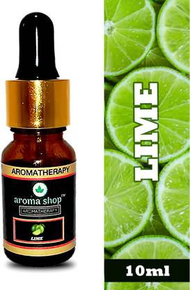 AROMASHOP AROMATHERAPY PURE AND NATURAL LIME ESSENTIAL OIL